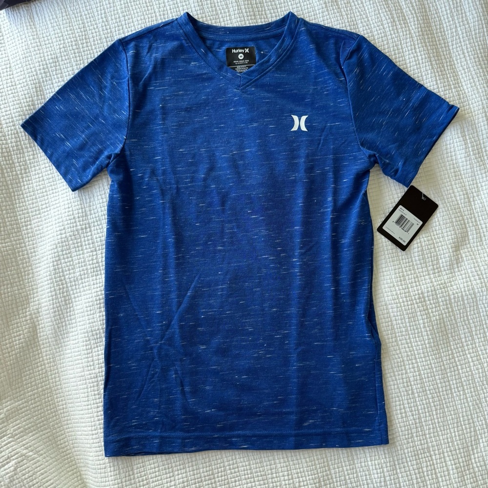 Hurley Boys Short Sleeve Blue Tee | NWT